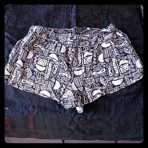 Aztec print shorts